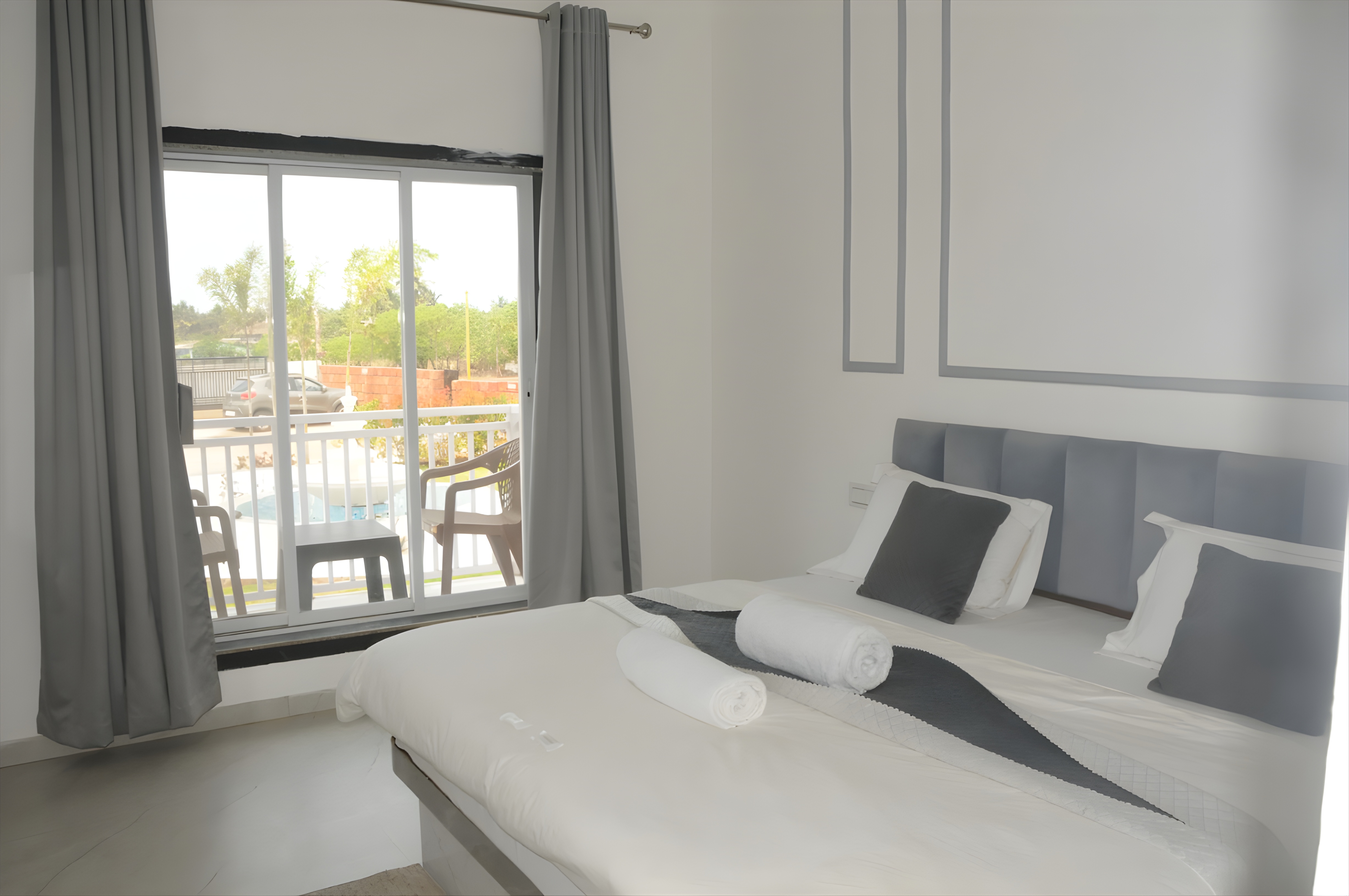 Family Room with Balcony at Zista Inn Shrivardhan